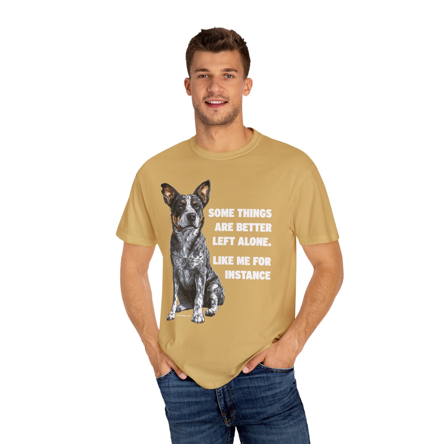 Unisex T-shirt - Some Things are Better Left Alone Design