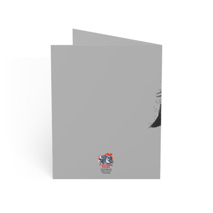 The Big Nose Border Collie Blank Notecards