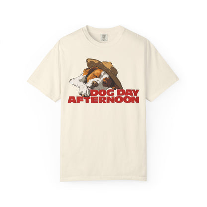 Unisex Garment-Dyed T-shirt Dog Day Afternoon Graphic Tee