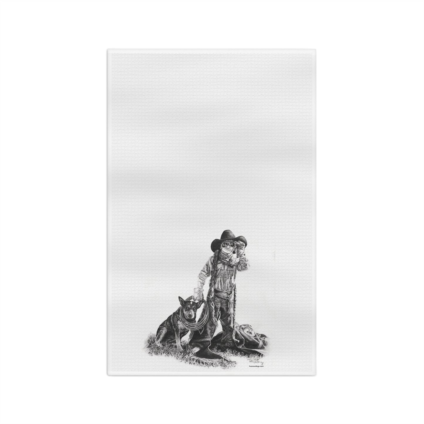 It's in the Jeans Microfiber Tea Towel