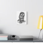 Stretched Canvas - Ron Zombie Drawing