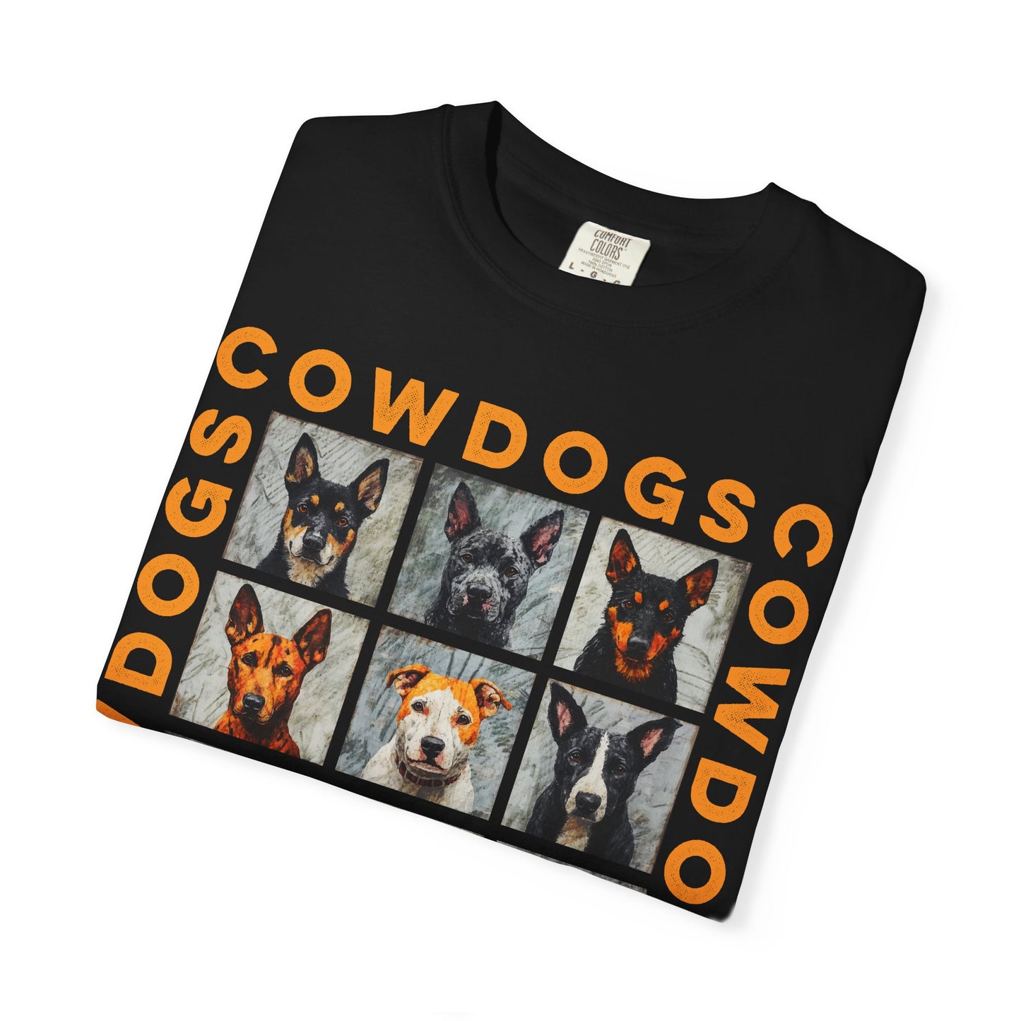 Super-Soft T-Shirt - 9 COWDOGS Print - Unisex