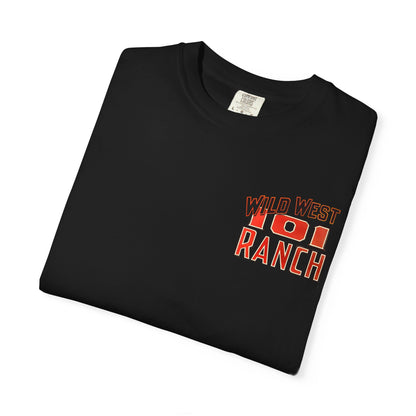 Vintage Wild West Rodeo T-Shirt, Front and Back