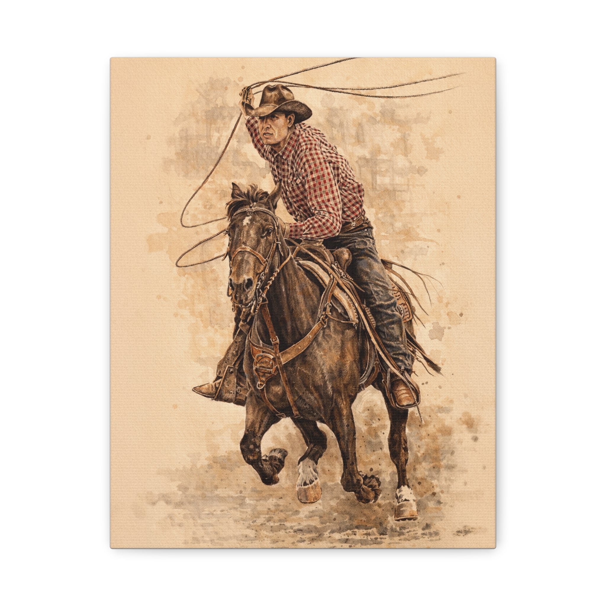 Roper Matte Stretched Canvas Print — 1.25" Gallery Wrap