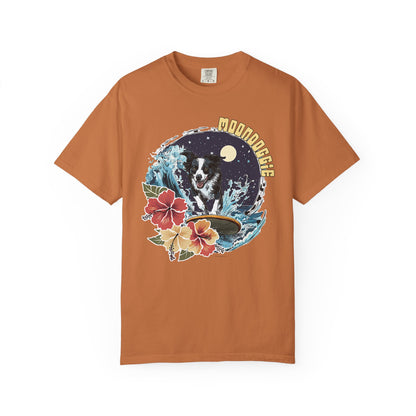 Summer Vibes Surfing Border Collie T-shirt - Unisex