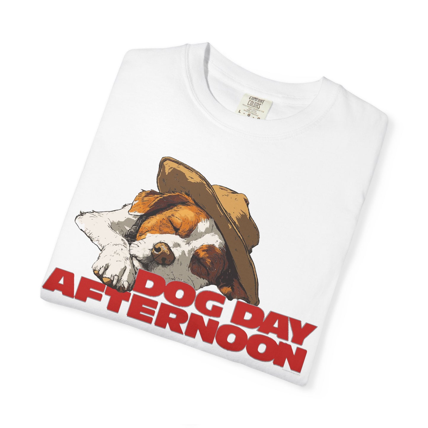 Unisex Garment-Dyed T-shirt Dog Day Afternoon Graphic Tee