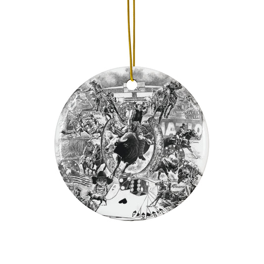 NFR Vegas Rodeo Ornament