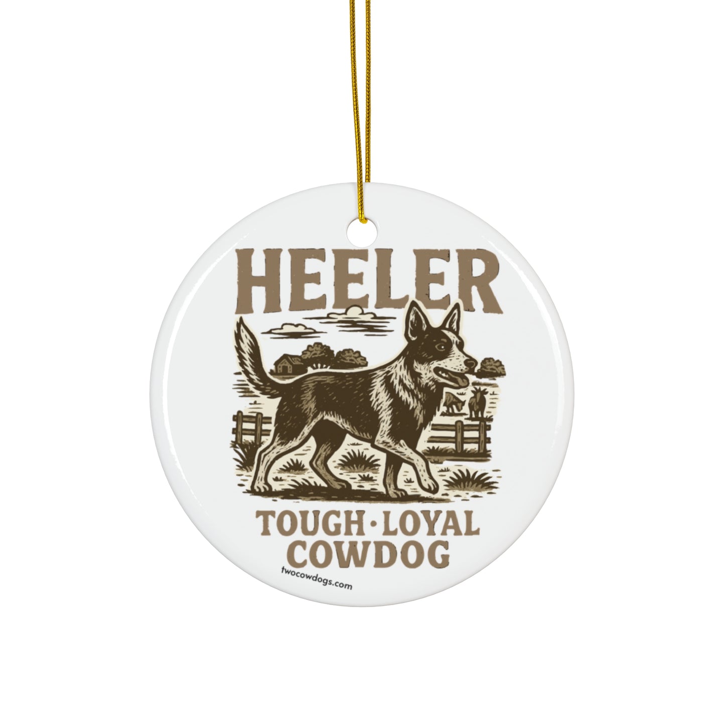 HEELER Ornament