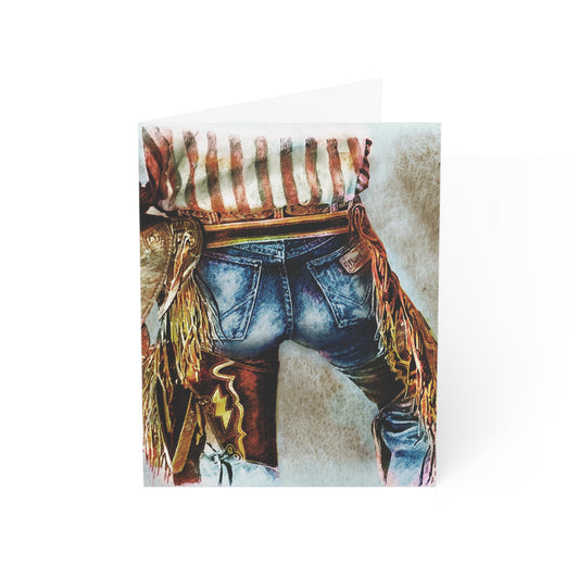 Notecards - Wrangler Butt design - Set of 10