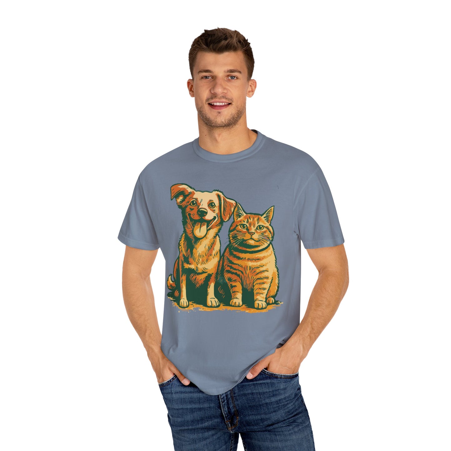 Odie and His Fat Cat Super-Soft Ranch Buddies TShirt