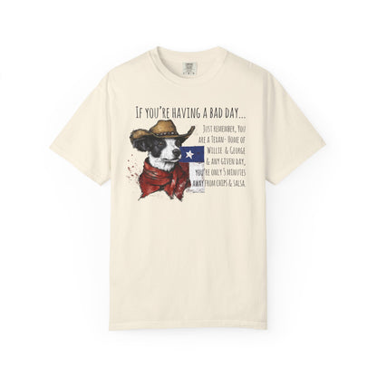 Texas Unisex Garment-Dyed T-shirt - If You're Having a Bad Day