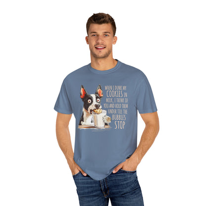 Cowdog Dipping Cookies T-Shirt - Unisex