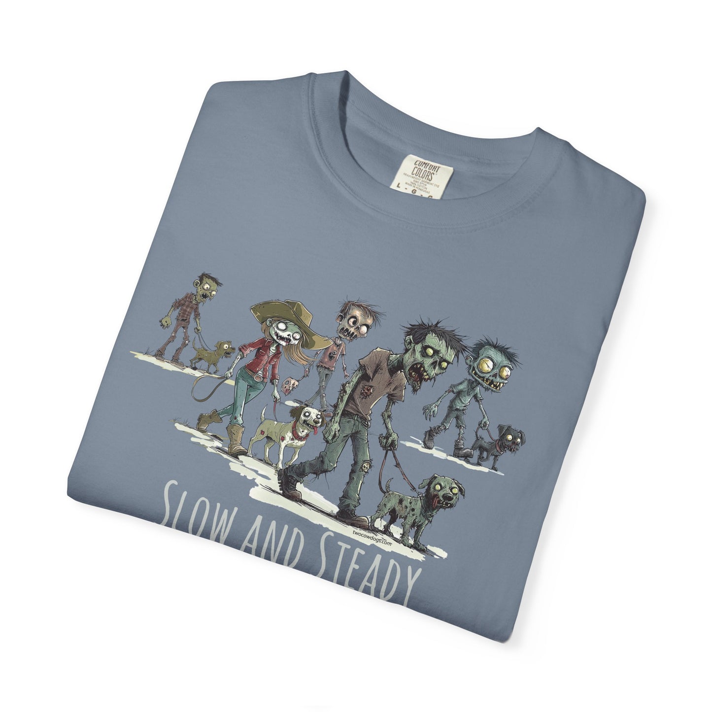 Slow and Steady Wins the Race – Zombie Cowdog Crew TShirt