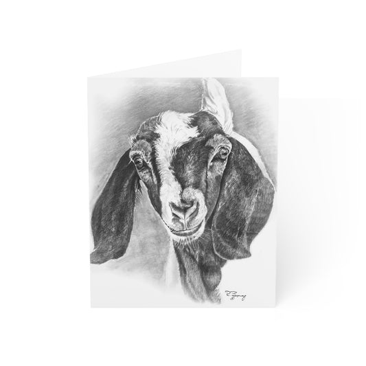 Boer Goat Blank Note Cards - Set of 10