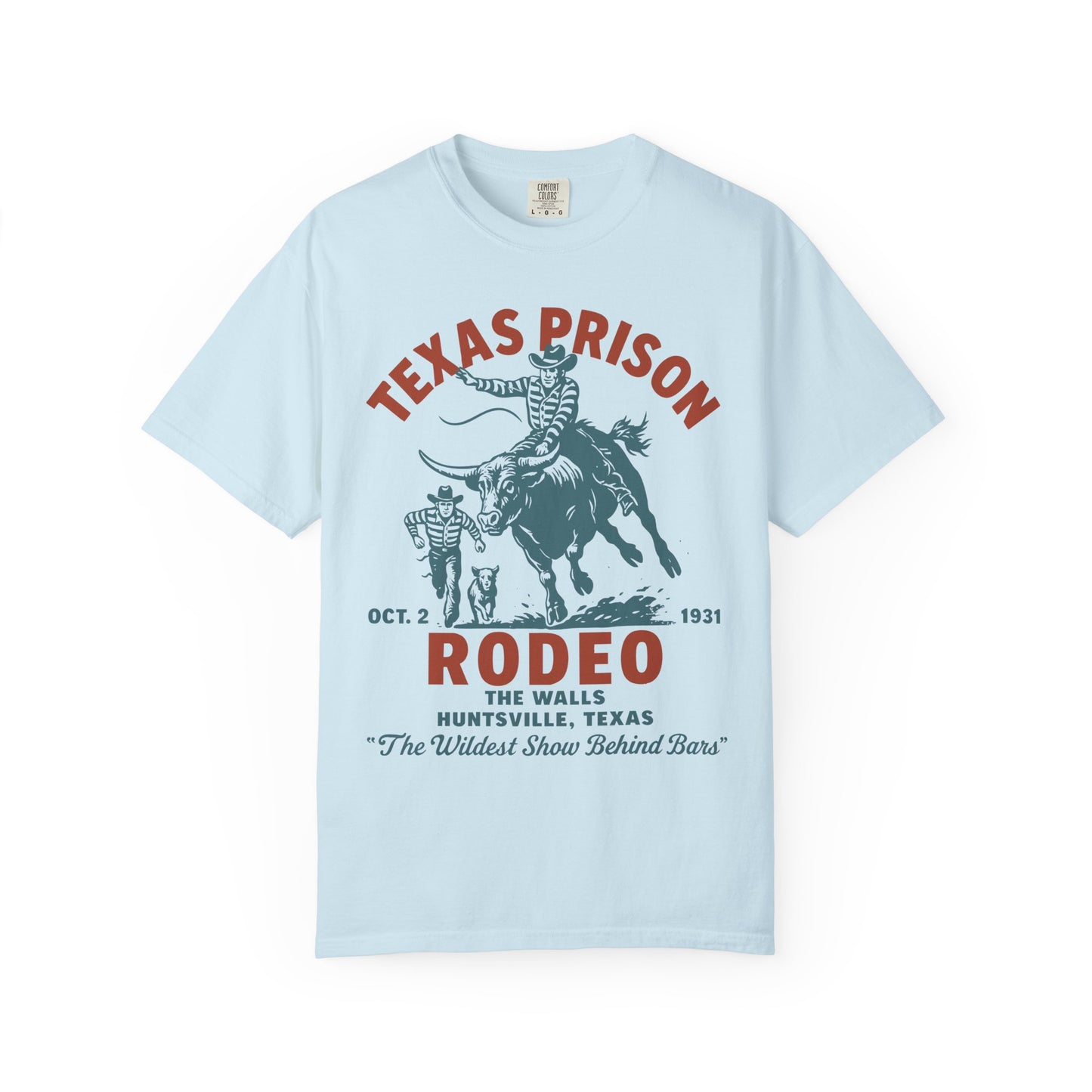 Texas Prison Rodeo TShirt – The Wildest Show Behind Bars