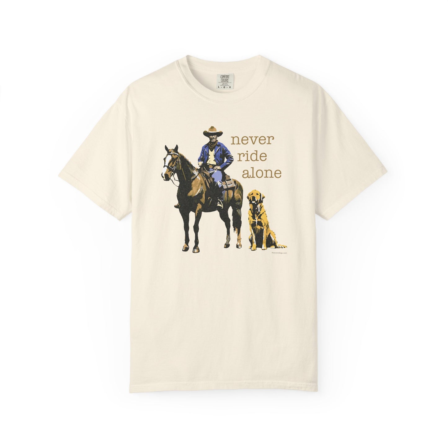Never Ride Alone Tee Shirt