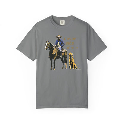 Never Ride Alone Tee Shirt