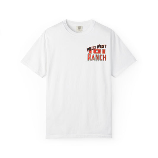 Vintage Wild West Rodeo T-Shirt, Front and Back