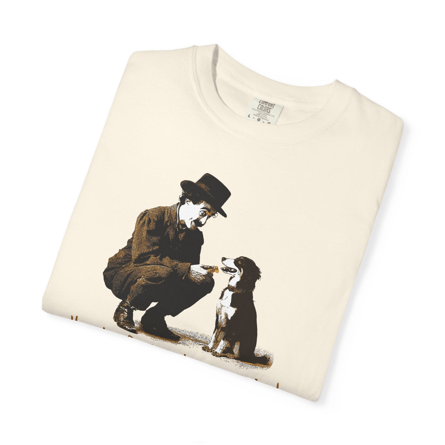 Vintage Chaplin Kindness Cowdog T-shirt