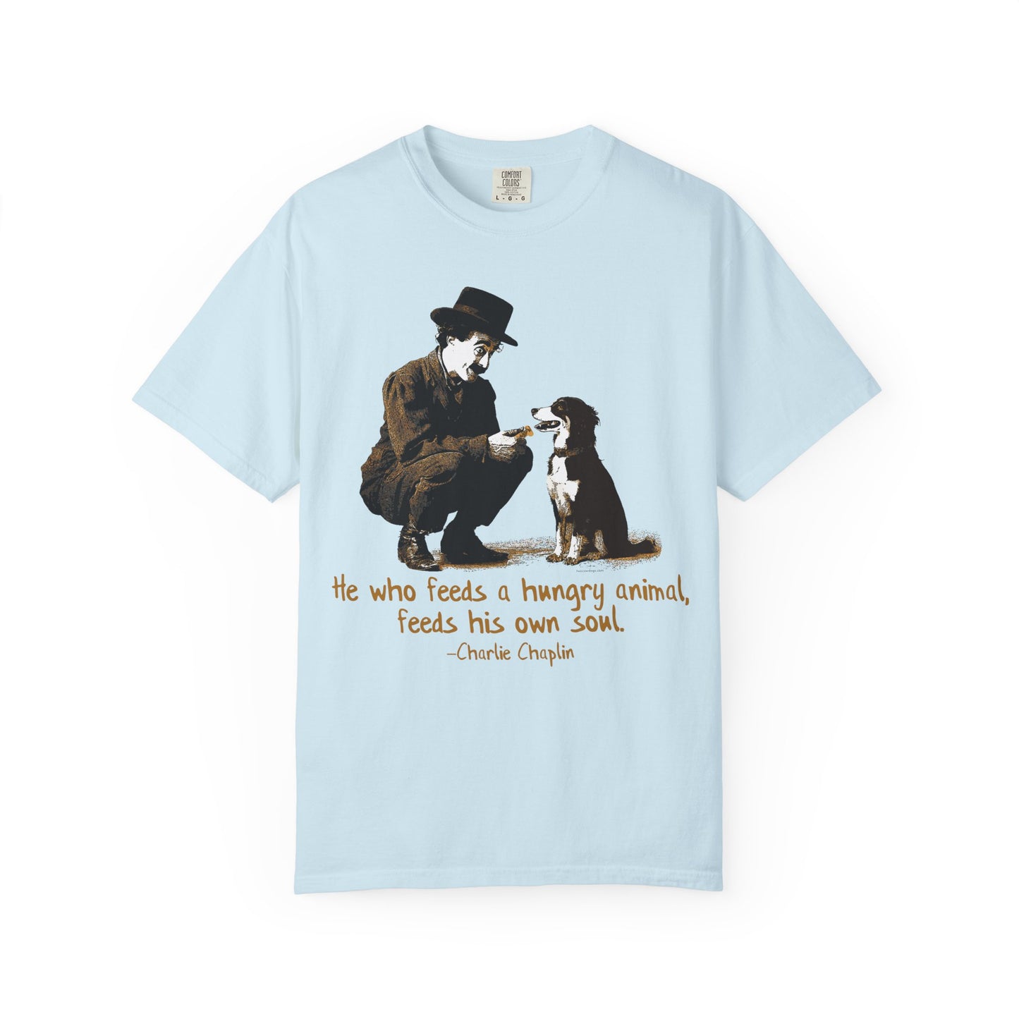Vintage Chaplin Kindness Cowdog T-shirt