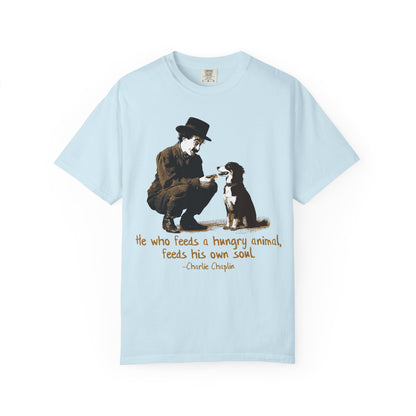 Vintage Chaplin Kindness Cowdog T-shirt