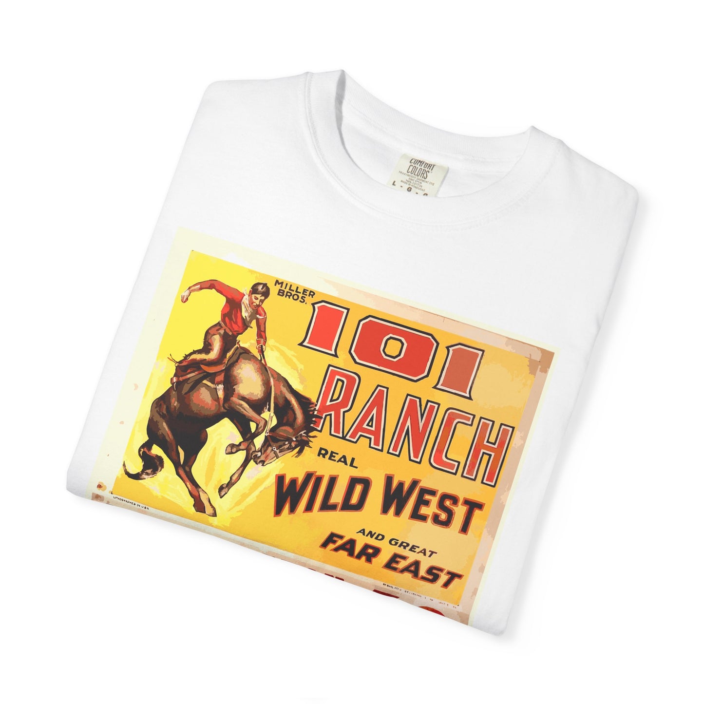101 Rodeo T-Shirt - Unisex Garment-Dyed
