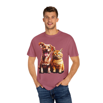 Odie and His Fat Cat Friend Super-Soft Tee