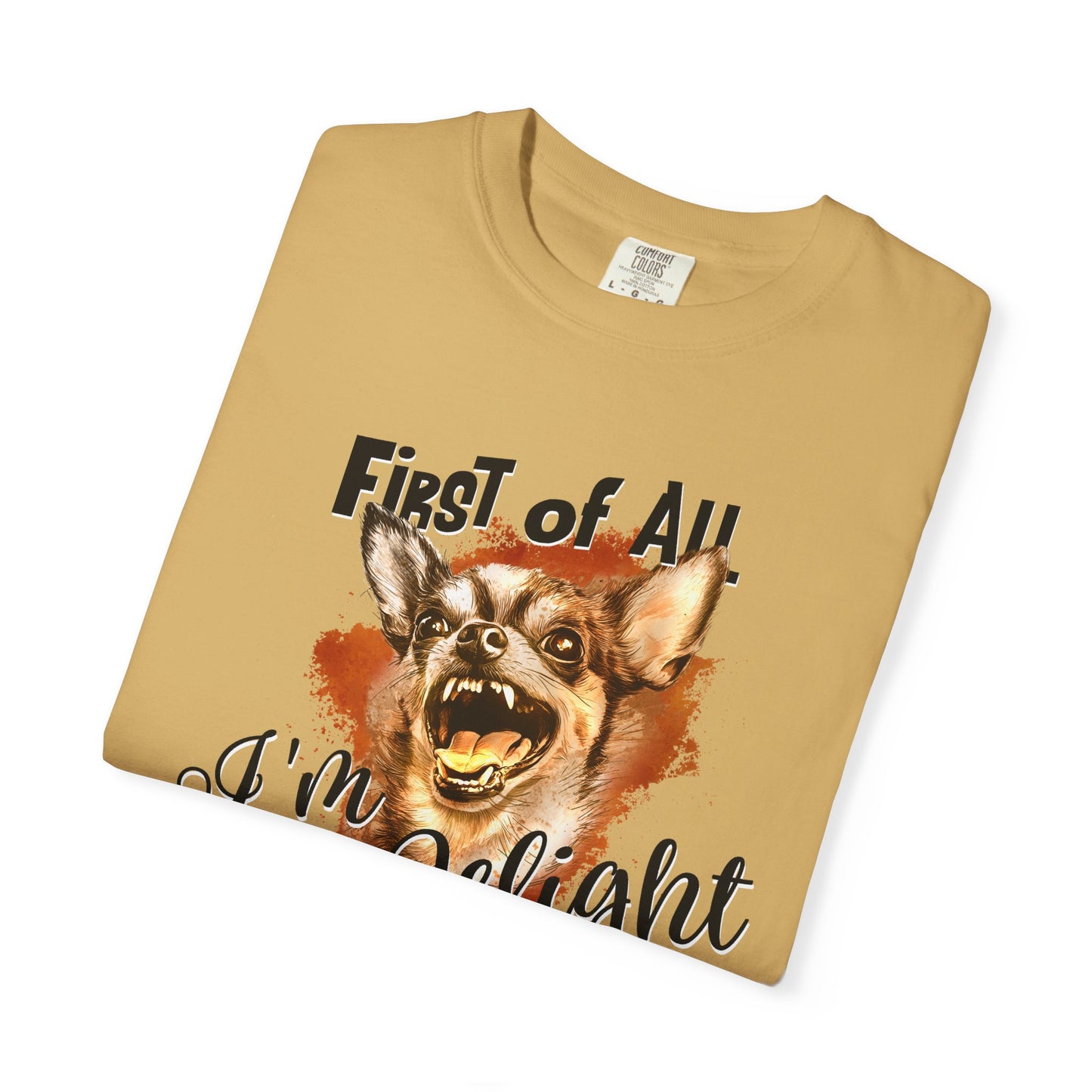 Chihuahua T-shirt - Unisex Garment-Dyed