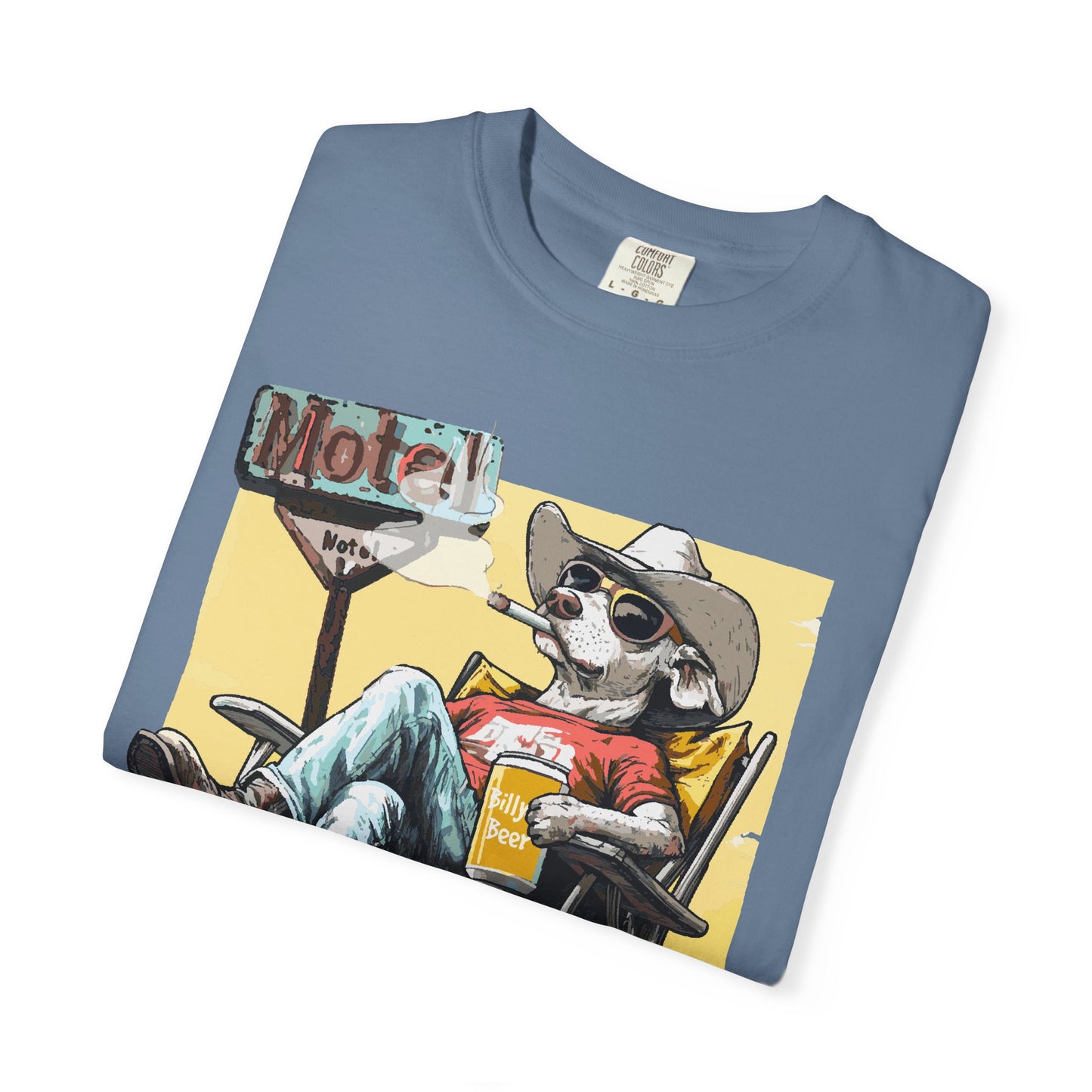 Two Pack Habit and a Motel Tan Tee Shirt