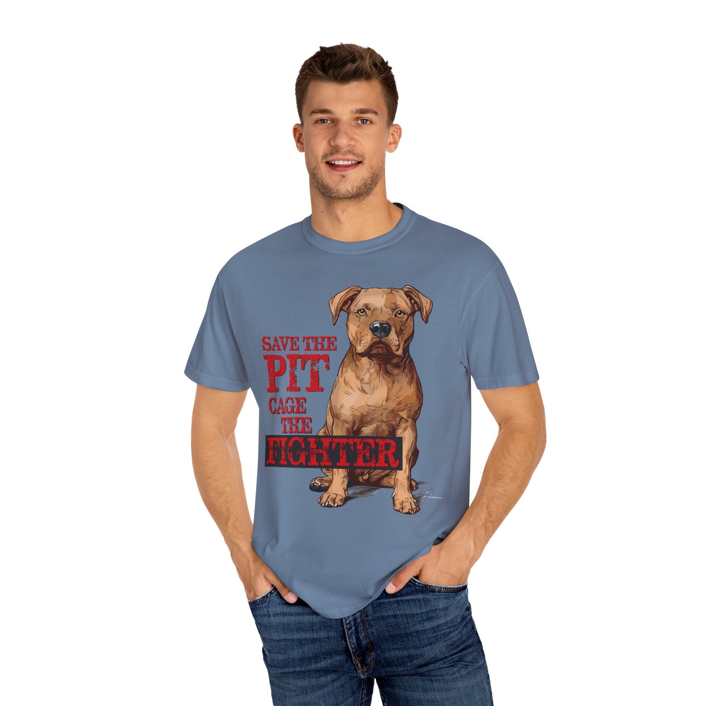 Save the Pit, Cage the Fighter T-Shirt