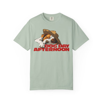 Unisex Garment-Dyed T-shirt Dog Day Afternoon Graphic Tee
