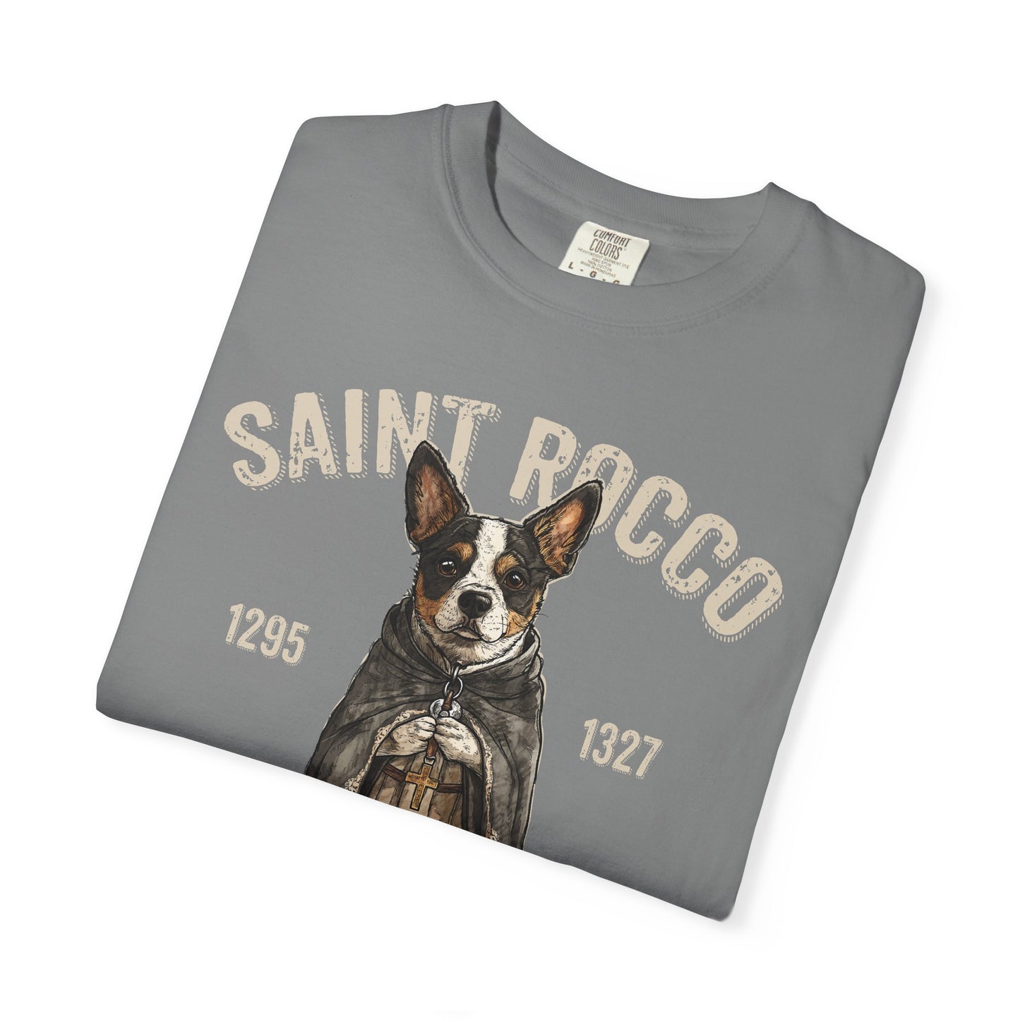 Saint Rocco Unisex T-Shirt - Patron Saint of Dogs and Dog Lovers
