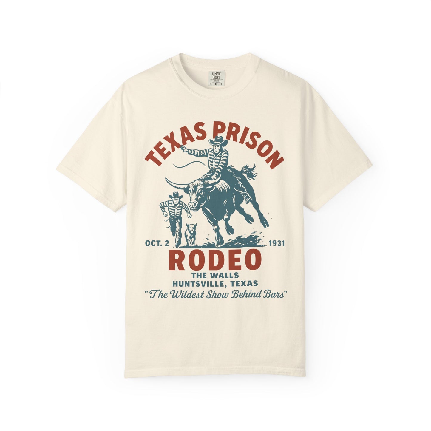 Texas Prison Rodeo TShirt – The Wildest Show Behind Bars