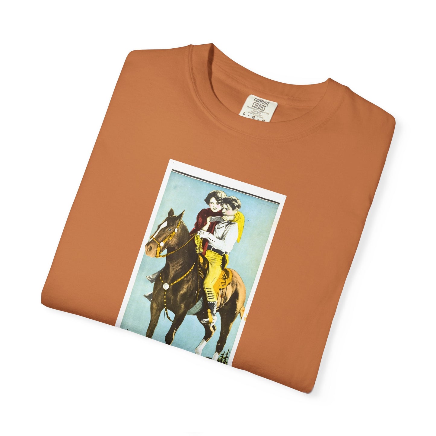 Tom Mix Unisex T-shirt, The Arizona Wildcat Design