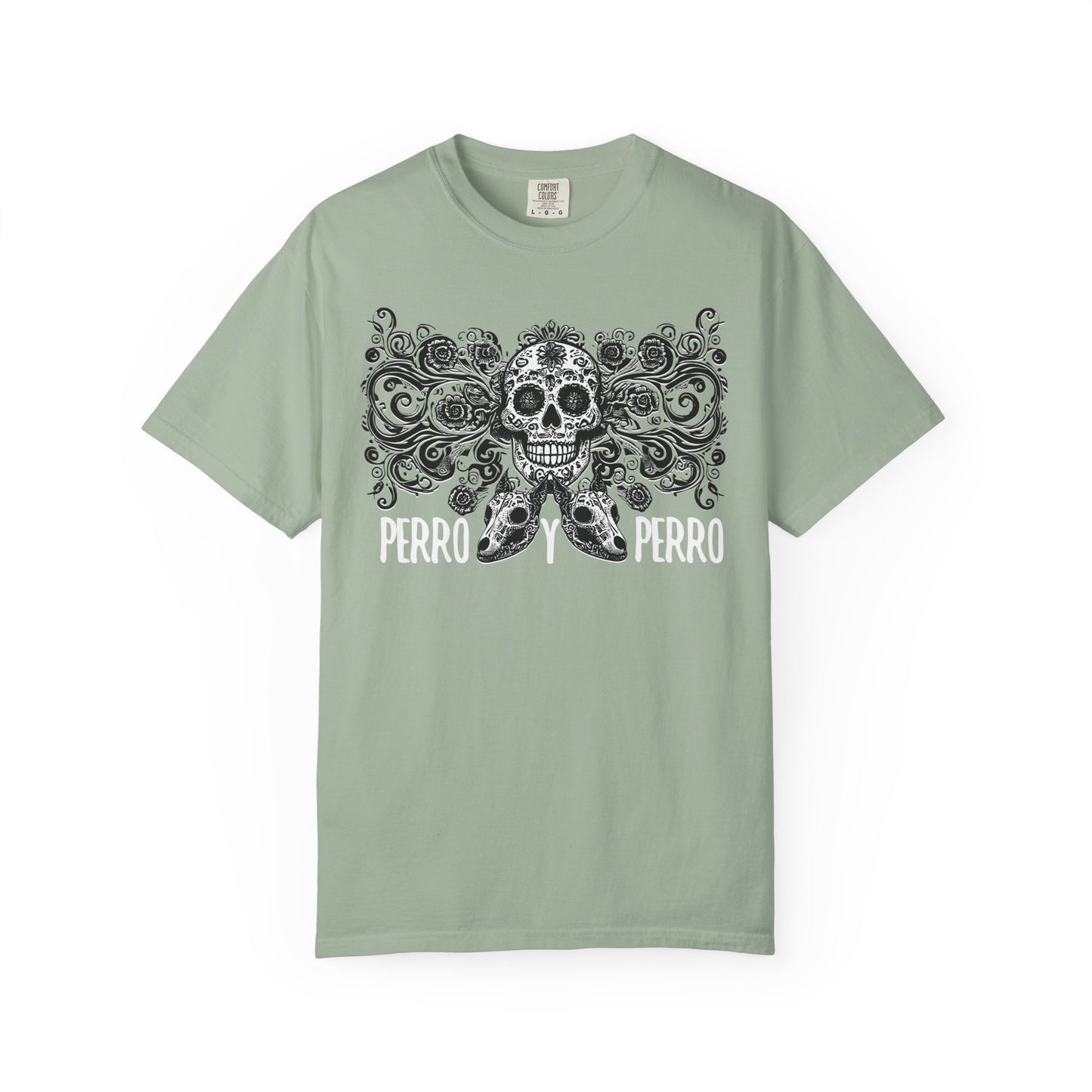 Perro y Perro T-Shirt, Dia De Los Muertos, Two Dogs
