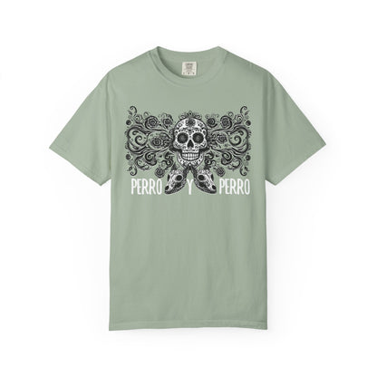 Perro y Perro T-Shirt, Dia De Los Muertos, Two Dogs