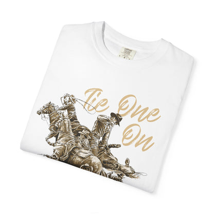 Rodeo Calf Roping, Tie-Down T-Shirt