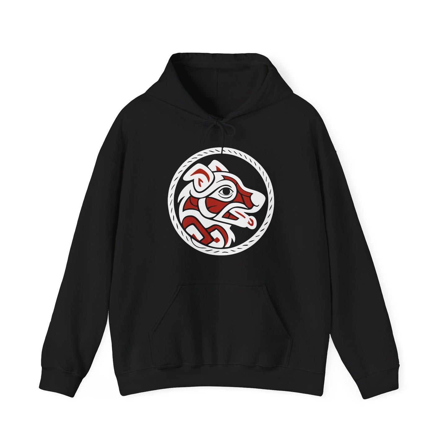 Tribal Cowdog Emblem Hoodie