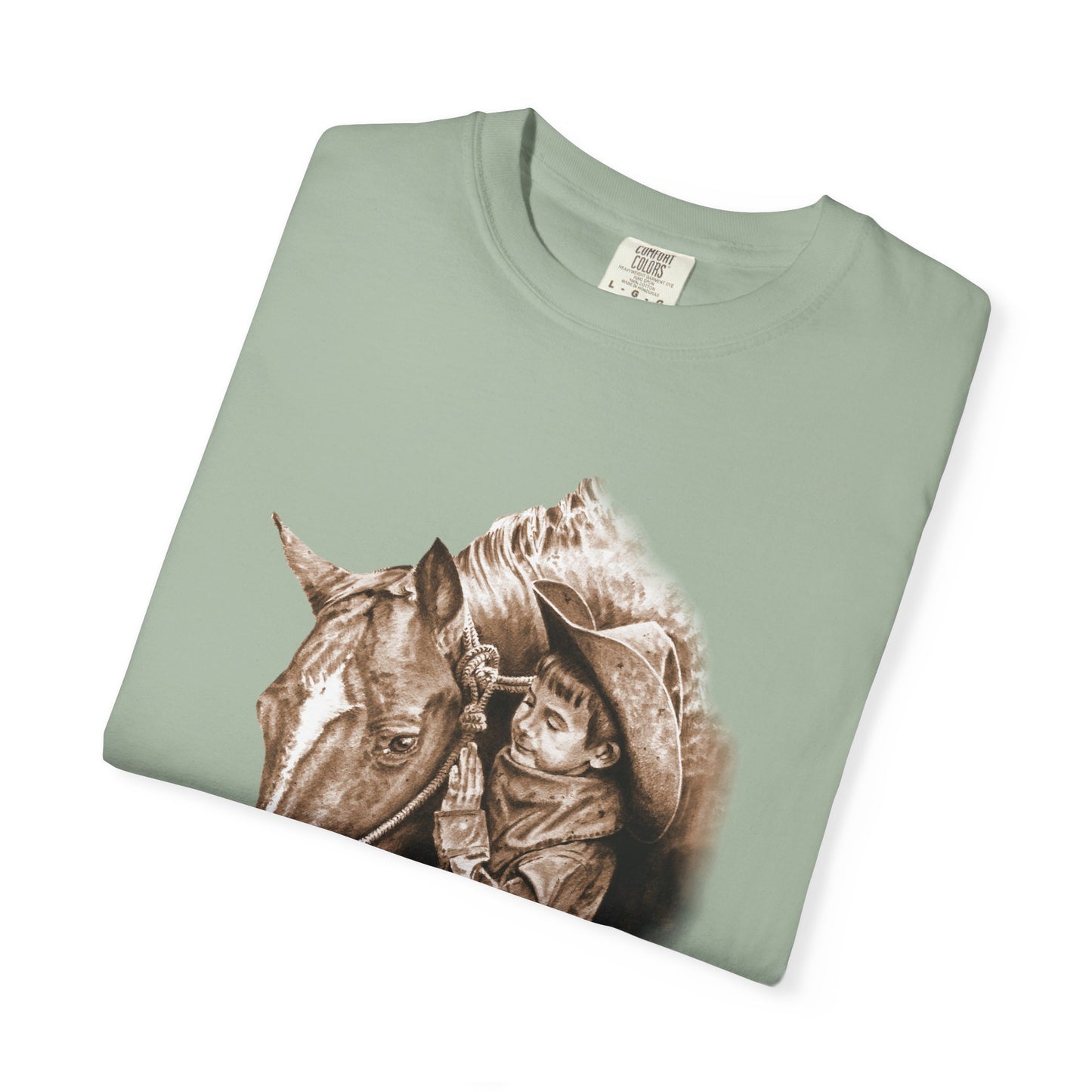 Little Cowhand & His Trusty Steed Unisex Tee - Old-Soul Country Western Style