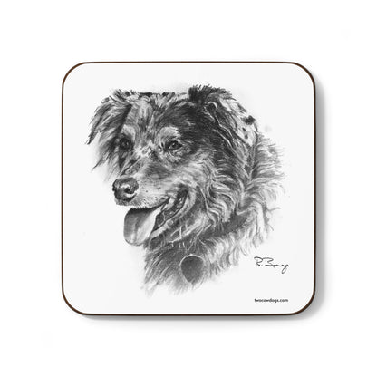 Aussie Hardboard Back Coaster