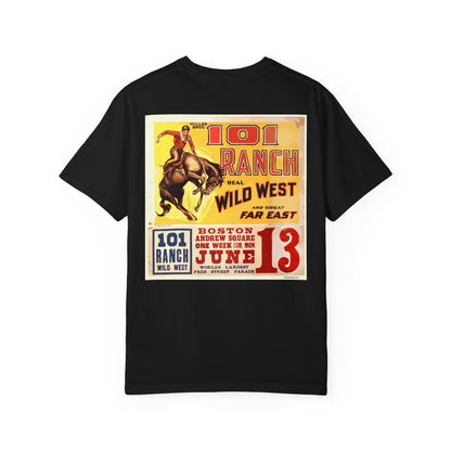 Vintage Wild West Rodeo T-Shirt, Front and Back