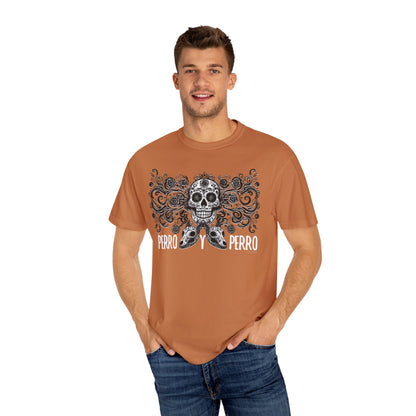 Perro y Perro T-Shirt, Dia De Los Muertos, Two Dogs