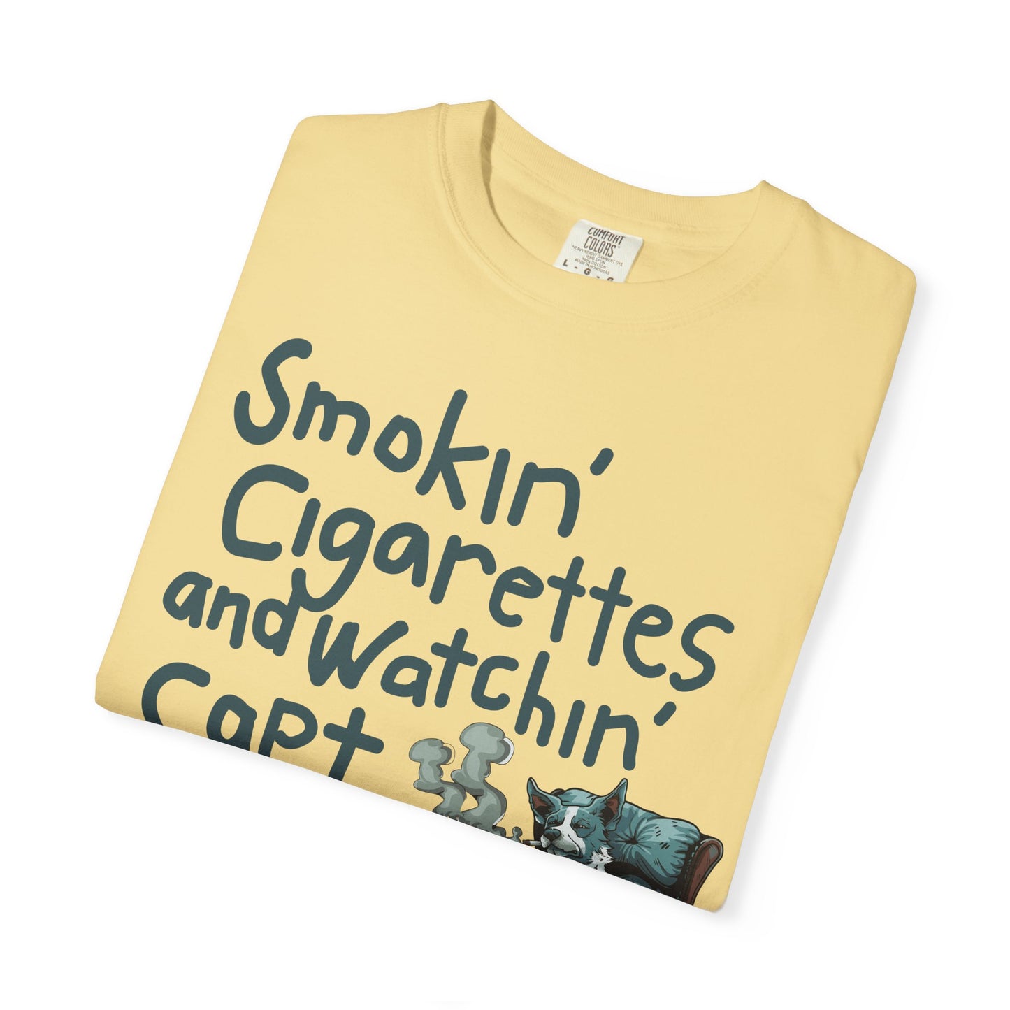Retro T-Shirt 'Smokin' Cigarettes and Watchin' Captain Kangaroo'