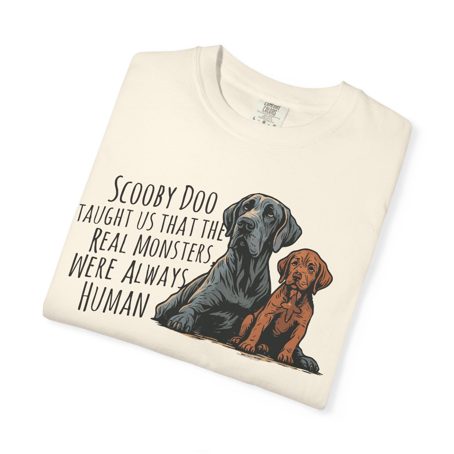 Scooby & Scrappy – Real Monsters Tee