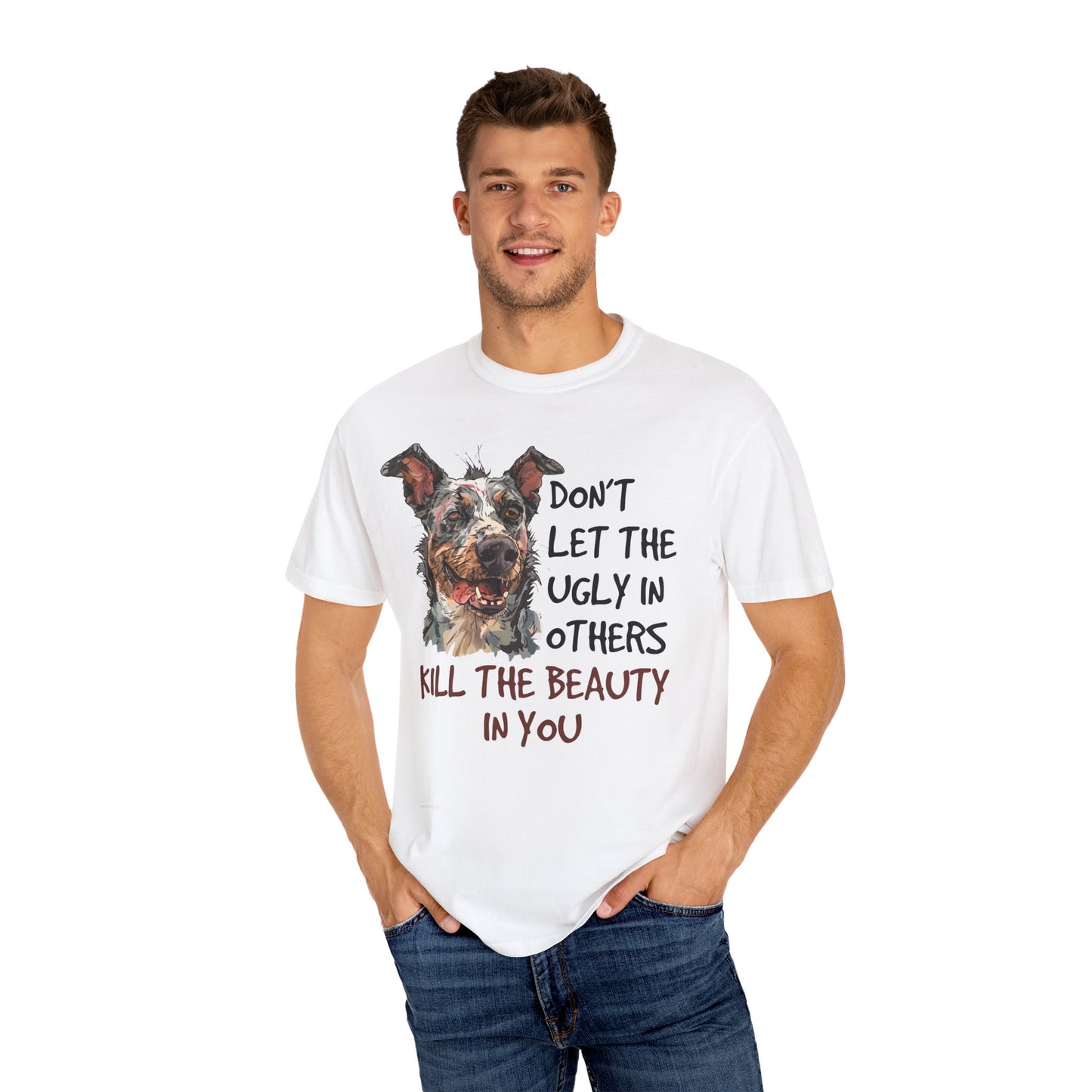 Garment-Dyed T-shirt - The Ugly in Others TShirt