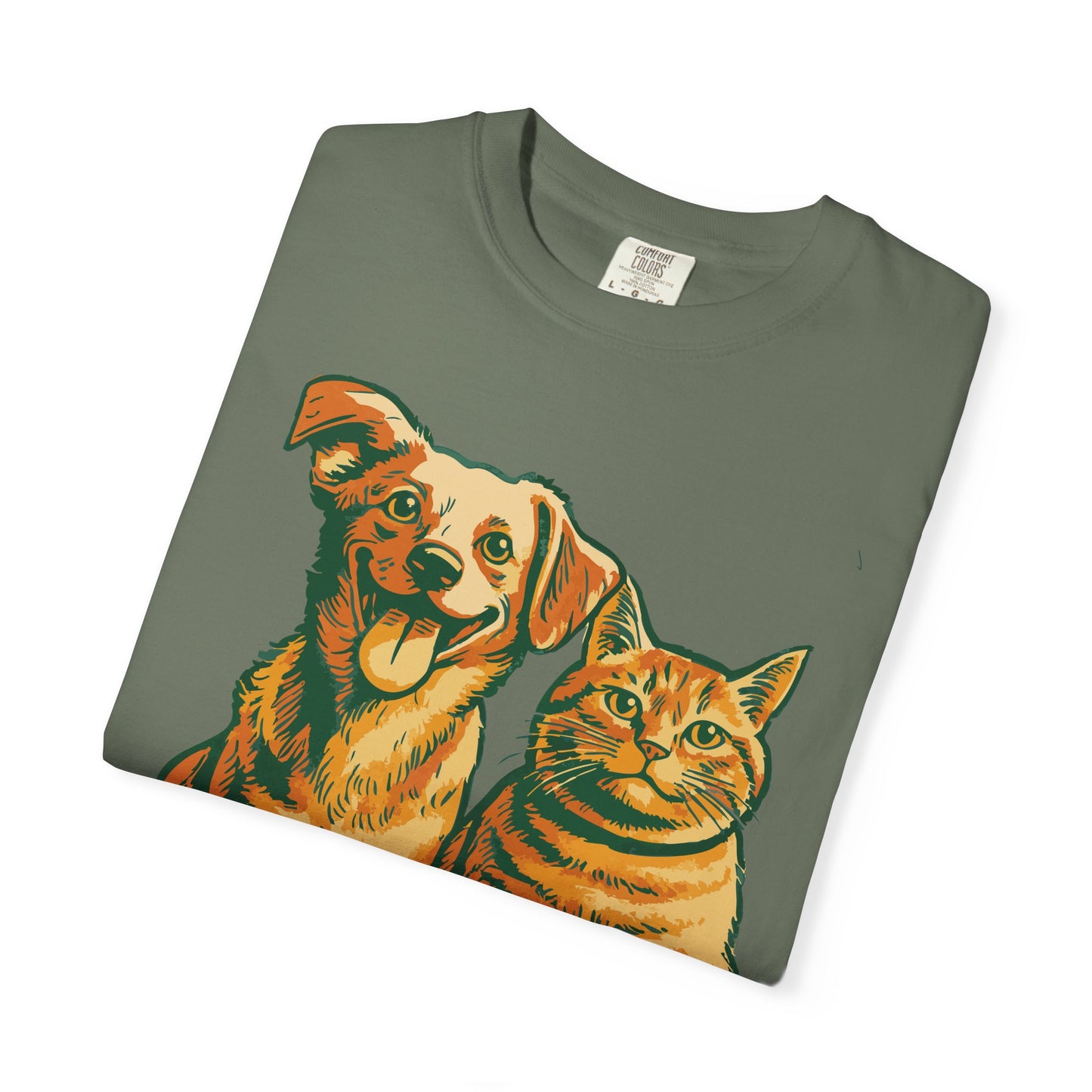 Odie and His Fat Cat Super-Soft Ranch Buddies TShirt