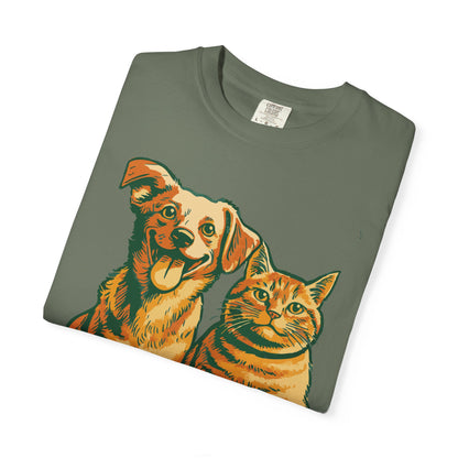 Odie and His Fat Cat Super-Soft Ranch Buddies TShirt
