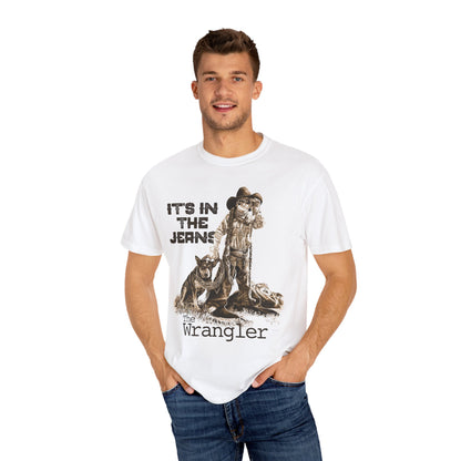 Rodeo T-shirt, It's In the Jeans, Unisex Tee, Garment-Dyed Shirt