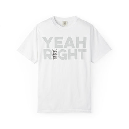 YEAH RIGHT, Garment Dyed T-Shirt