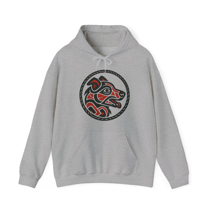 Tribal Cowdog Emblem Hoodie